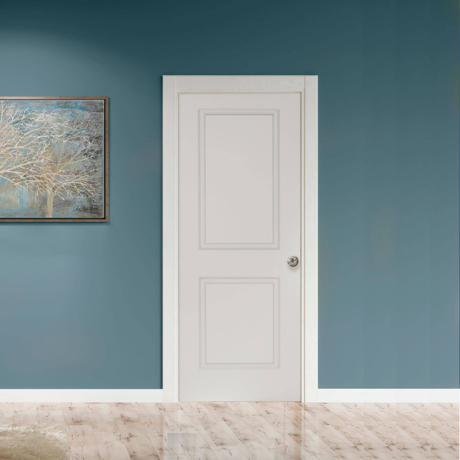 Primed 2-Panel Square