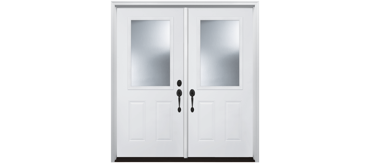 exterior double doors