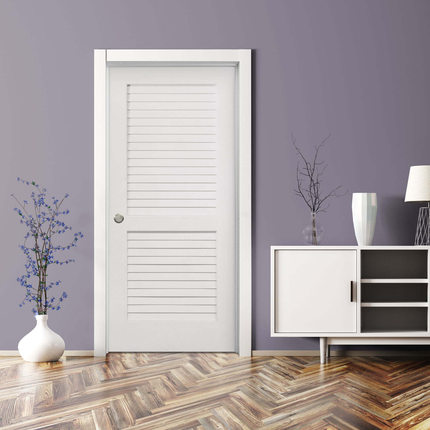 Primed Plantation Louver
