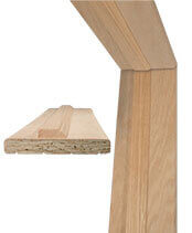Interior Oak Veneer Frame with Stop