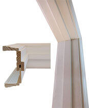 Interior Split Jamb Frame with Stop