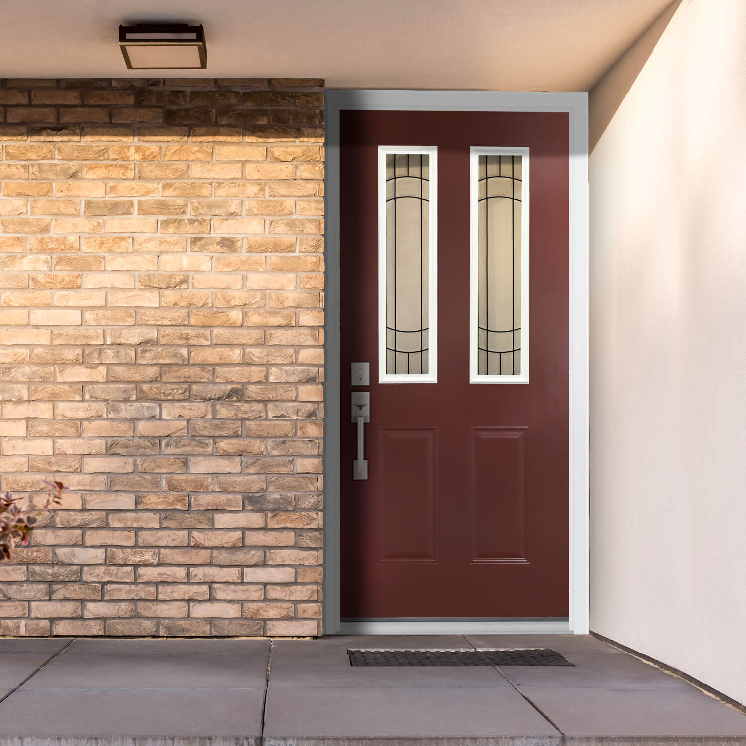 Savannah in Prefinished Colonial Red Steel