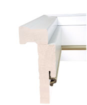 White Composite Frame