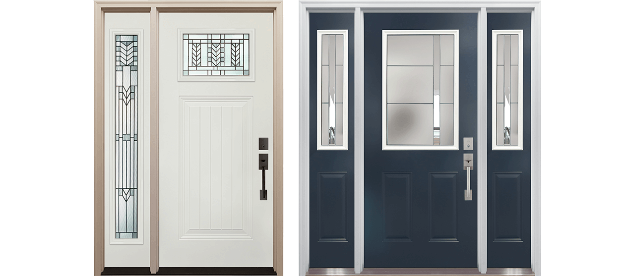 exterior single doors with sidelites